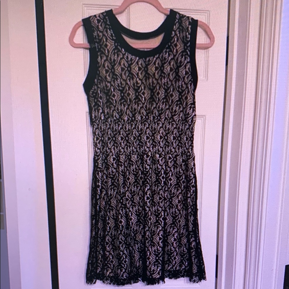Elegant Black Lace Dress